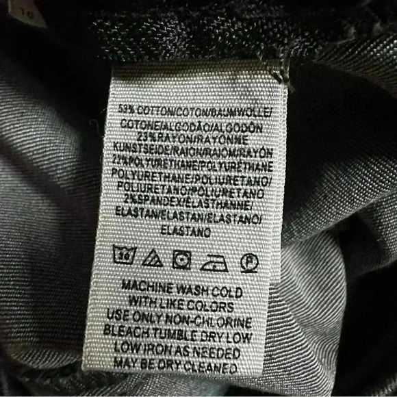 Anthropologie Free People Livin’ It Up Belted Denim Pencil Skirt Women’s 10 - Picture 10 of 12